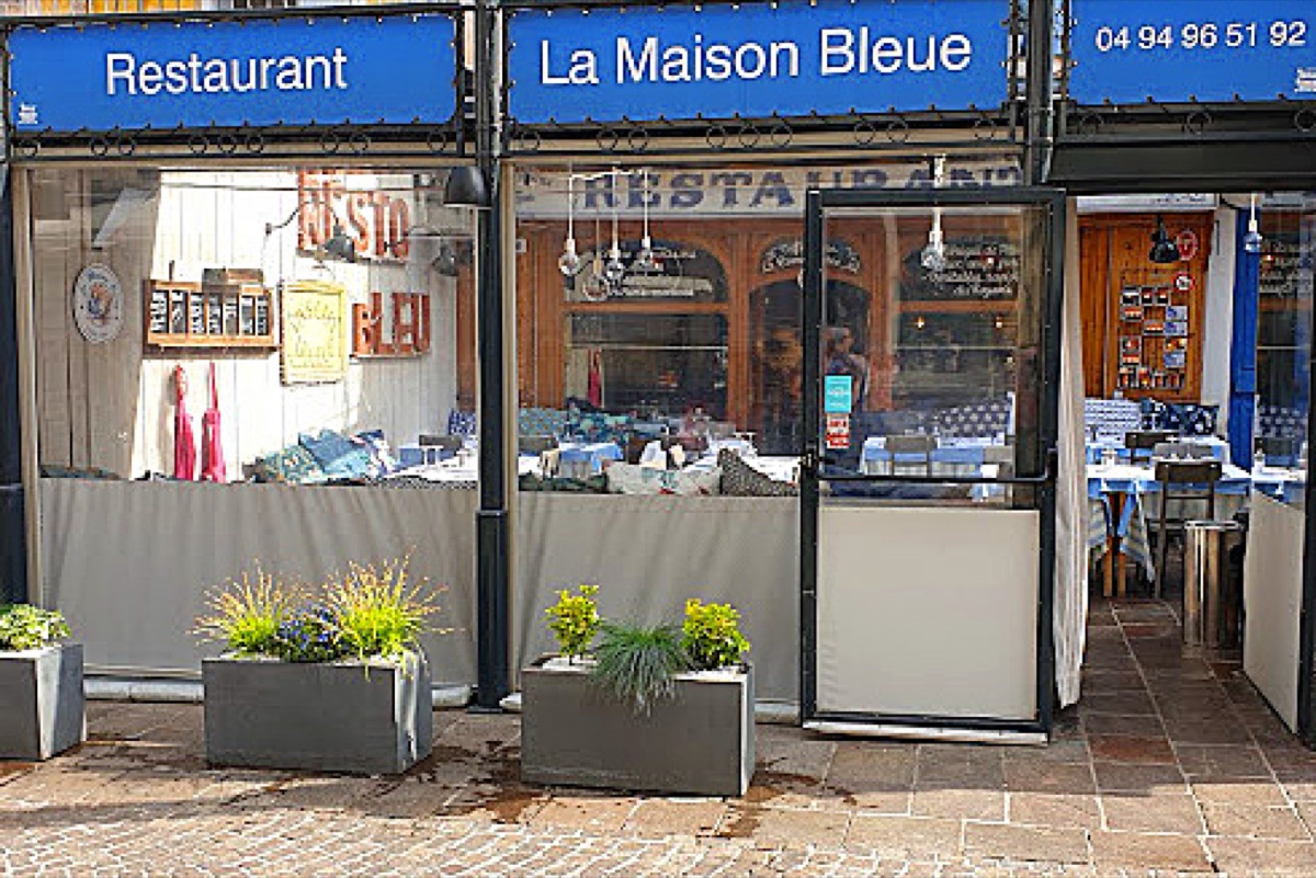 La Maison Bleue, restaurant familial à Sainte-Maxime
